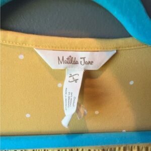 Matilda Jane yellow polkadot women’s size L